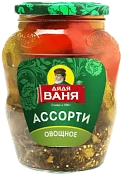 Ассорти овощное маринованное (огурцы и томаты) 680 г Дядя Ваня