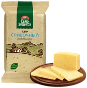 Сыр Сливочный 50% 200 г Село Зелёное