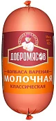Колбаса вареная Молочная классическая кат. В 400 г Добромясов