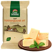 Сыр Голландский 45% 200 г Село Зелёное