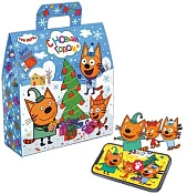 Сладкий новогодний подарок Три кота 650 г Империя вкуса