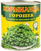 Зеленый горошек ГОСТ высший сорт 425 мл Кормилица