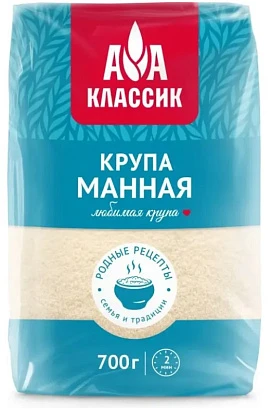 Крупа манная 700 г Агро-Альянс