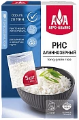 Рис длиннозерный в  варочных пакетах (5х80 г) Агро-Альянс
