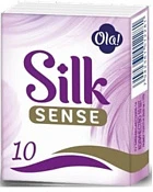 Платочки бумажные Ола! Silk Sense 10 шт.