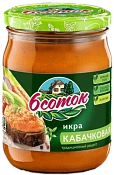 Икра кабачковая уваренная 6 соток 500 г Десан