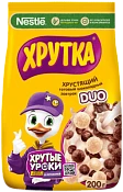 Готовый шоколадный завтрак Хрутка Дуо 200 г Нестле