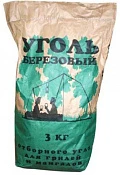 Уголь древесный березовый 3 кг