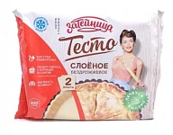 Тесто слоеное бездрожжевое Затейница 400 г Союзпищепром