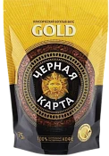 Кофе натуральный растворимый сублимированный Черная Карта Голд 75 г