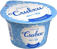 Сливки взбитые сладкие 19,5% 70 г Ижмолоко