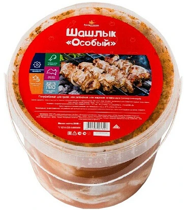 Шашлык из курицы Особый замороженный 2 кг Пестречинка