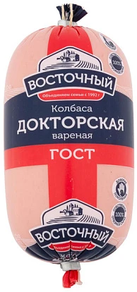 Колбаса вареная Докторская кат. А 400 г Восточный Колбаса вареная Докторская кат. А 400 г Восточный
