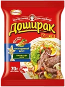 Лапша быстрого приготовления Доширак Квисти со вкусом говядины 70 г