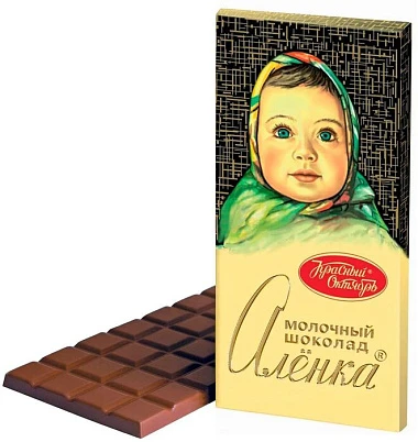Шоколад молочный Аленка 200 г Русский шоколад