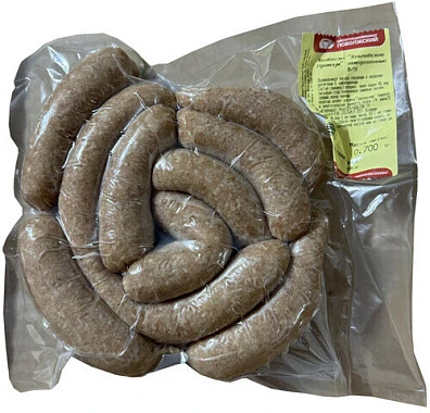 Колбаски из свинины Альпийские Премиум кат. Б замороженные 700 г МПК Поволжский