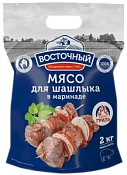 Мясо для шашлыка из свинины в маринаде охлажденное 2 кг Восточный