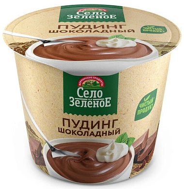 Пудинг шоколадный 3% 120 г Село Зелёное