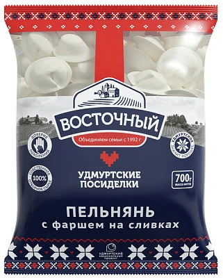 Пельнянь с фаршем на сливках 700 г Восточный