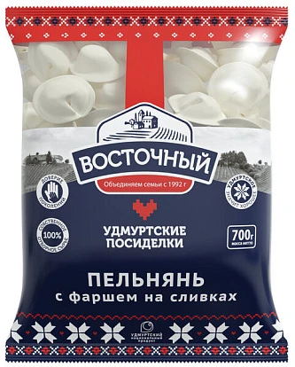Пельнянь с фаршем на сливках 700 г Восточный