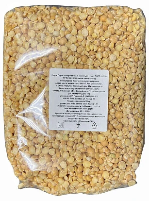 Горох колотый шлифованный 1 кг