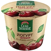 Йогурт с черешней 3,5% 120 г Село Зелёное