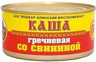 Каша гречневая со свининой №8 325 г Йола
