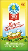 Масло сливочное Крестьянское 72,5% 175 г Кезский сырзавод