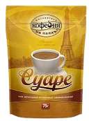 Кофе растворимый Суаре 75 г Московская кофейня на паяхъ