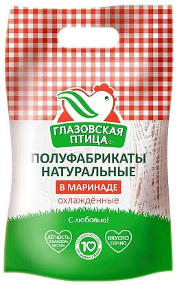 Шашлык Люкс из цыпленка-бройлера охлажденный 1 кг Глазовская птица Шашлык Люкс из цыпленка-бройлера охлажденный 1 кг Глазовская птица