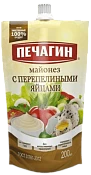 Майонез с перепелиными яйцами 200 мл Печагин