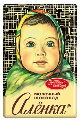 Шоколад молочный Аленка 15 г Бабаевский