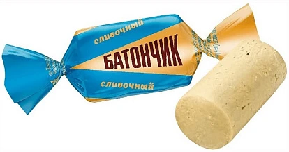 Конфеты Батончик сливочный 1 кг Невский кондитер