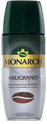 Кофе растворимый Монарх Милиграно 90 г