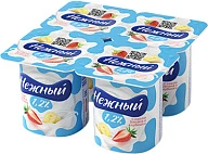 Йогурт с соком клубники 1,2% 100 г Нежный