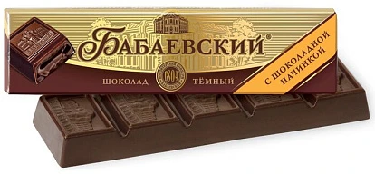 Шоколад с шоколадной начинкой Бабаевский 50 г