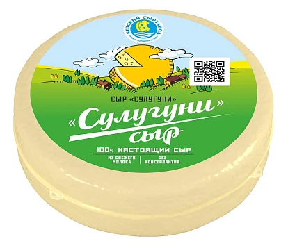 Сыр Сулугуни 40% ~370 г Кезский сырзавод