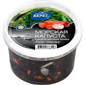 Салат из морской капусты в уксусно-масляной заливке Находка 250 г Балтийский берег