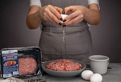 Фарш из свинины и говядины кат. Б охлажденный 400 г Восточный