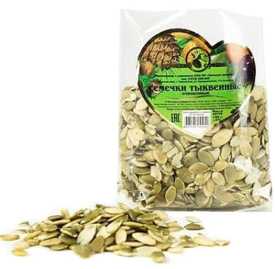 Семечки тыквенные очищенные Крепкий орешек 150 г