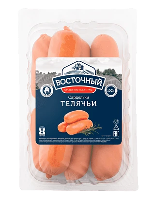 Сардельки Телячьи ~550 г Восточный Сардельки Телячьи ~550 г Восточный