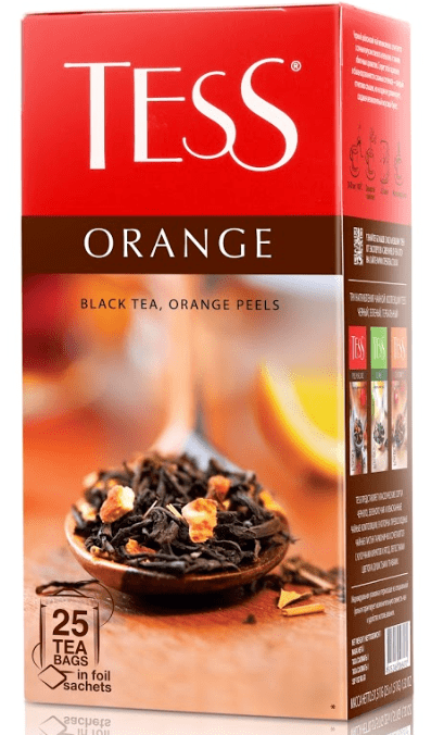 Чай черный Tess Orange 25 пакетиков