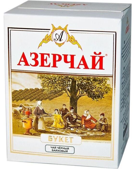 Чай Азерчай Букет черный крупнолистовой 100г