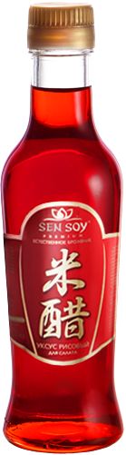 Уксус рисовый красный для салата Sen Soy 220мл