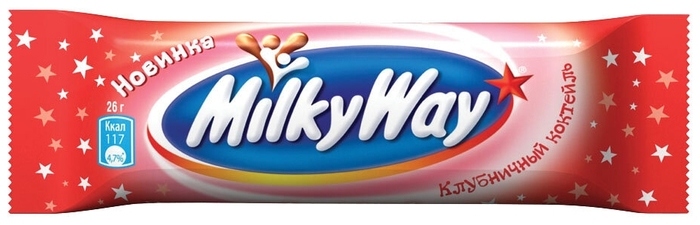 Батончик Milky Way Клубничный коктейль 26г