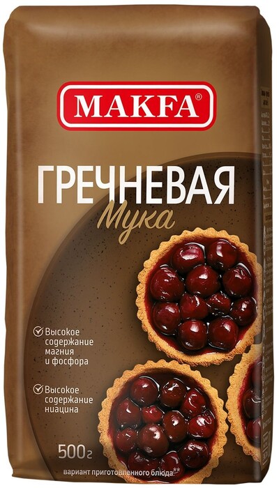 Мука гречневая 500 г Макфа