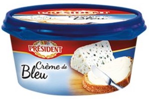 Сыр плавленый Creme de Blue 50% 125г Президент