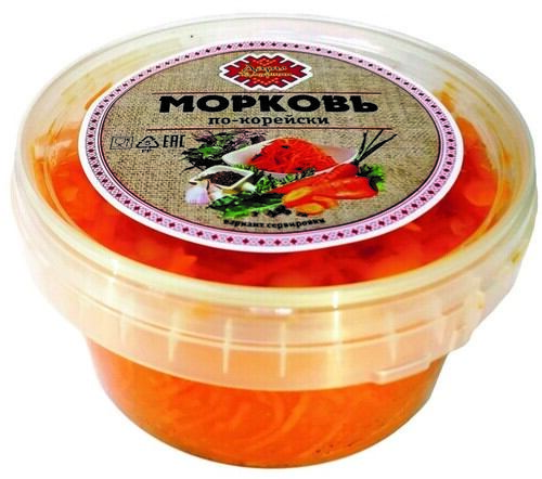 Морковь по-корейски 500 г Дары Удмуртии