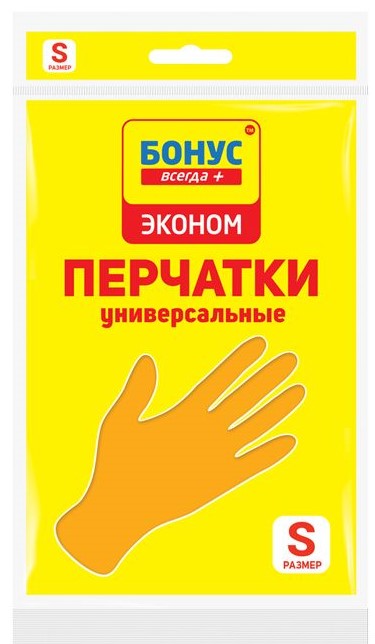 Хозяйственные резиновые перчатки Dr. Clean размер S