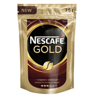 Кофе растворимый NESCAFE Gold 75г